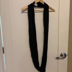 Norr black infinity scarf
